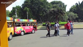 GRATIS, NAIK KERETA WISATA KE PINTU MASUK TUGU MONAS