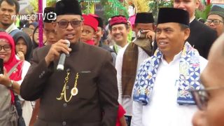 PALANG PINTU SAMBUT KEDATANGAN ROMBONGAN SEKDA DKI DI LEBARAN BETAWI 2019